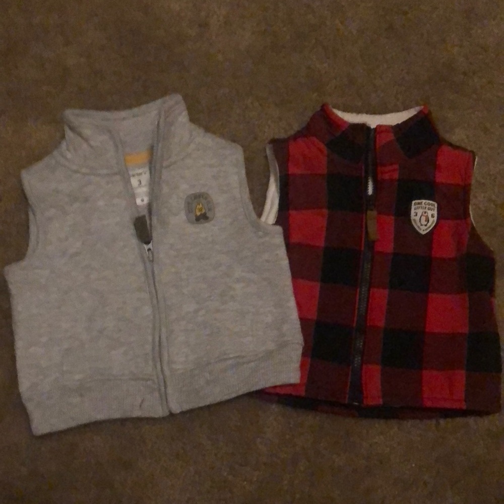 Ridiculously cute vests for baby boy size 3 months